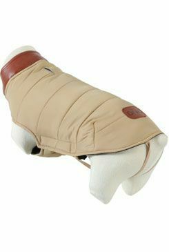Obleček prošívaná bunda pro psy LONDON béžová 50cm Zolux
