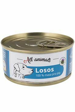 All Animals DOG konz. Losos mletý 90g
