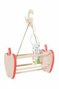 Hračka hlodavec jesličky APPLE dřevo Zolux