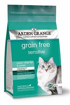 Arden Grange GF Cat Adult Sen.Oc.White Fish&Potato 400g