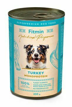 Fitmin dog NP konz. krůtí 400g