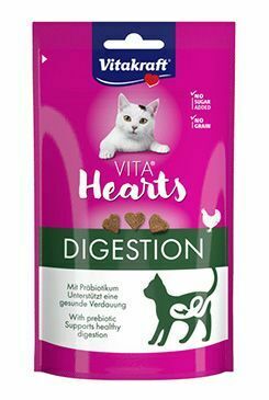 Vitakraft Cat poch. Vita Hearts Digestion kuře 40g