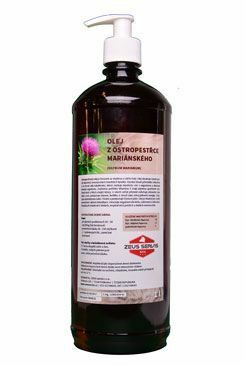 Olej z ostropestřce pro koně a psy ZEUS  1000ml
