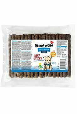 Bow wow poch. Tyčinky s hovězím masem 50ks