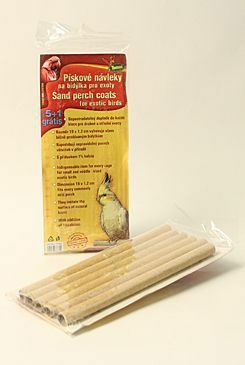 Pískové návleky na bidla 19cm/6ks