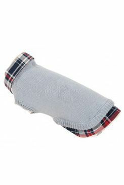 Svetr s límečkem pro psy SHIRT šedá 40cm Zolux