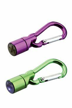 Světýlko na obojek blikací s karabinkou mix barev TR