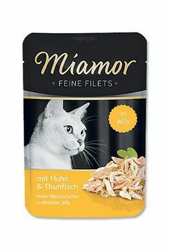 Miamor Cat Filet kapsa kuře+tuňák v želé 100g