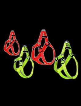 Postroj nylon ART Sportiv reflex 25-45/15 Žlutý KAR