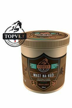 Mast na ekzematickou kůži pro koně TOPVET 500ml
