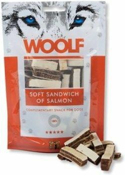 WOOLF pochoutka Soft Sandwich of Salmon 100g
