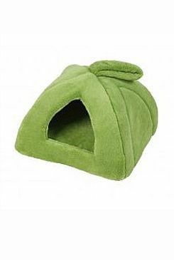 Pelech domek iglů 35x35cm Zelená 1ks