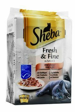 Sheba kapsa Fresh Fine Mixovaný výběr 6x50g