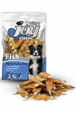 Calibra Joy Dog Classic Fish & Chicken Slice 80g NEW