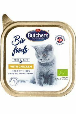 Butcher's Cat Bio Foods s kuřecím vanička 85g