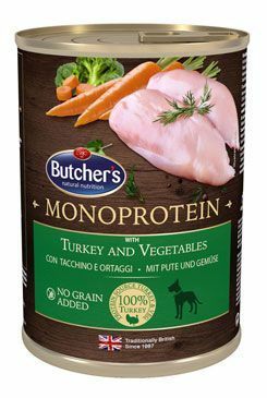 Butcher's Dog Monoprotein s krůtím a zelen. konz 390g