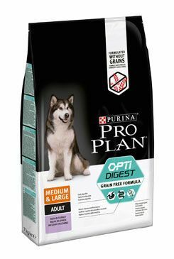 ProPlan Dog Adult Med&Larg OptiDigest Grain Free krůtí 7kg