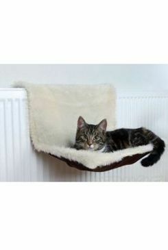 Pelech závěsný na topení semiš 45x26x31cm béžová TR