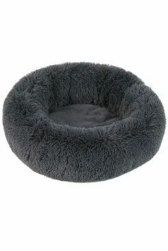 Pelech kulatý ADELE s dlouhým vlasem 70cm šedá