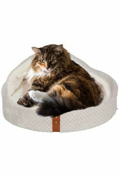 Pelech se stříškou PALOMA pro kočky 45cm béžová Zolux