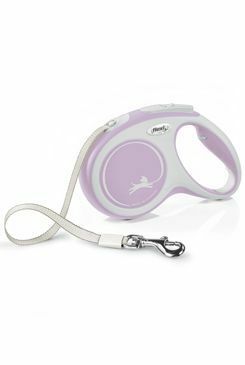 Vodítko FLEXI Comfort New M pásek 5m/25kg růžová