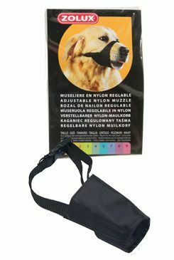 Náhubek fixační pes nylon nastavitelný T0 Zolux