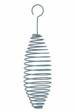 Krmítko venk.SPIRAL na loj.koule kov modrá 22cm Zolux