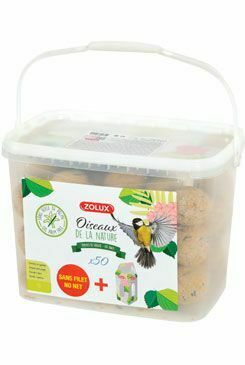 Lojová koule se semínky 90g kbelík 50ks bez síťky Zolux