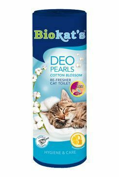 Biokat's osvěžovač WC Deo Pearls cotton blossom 700g