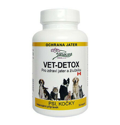 Vet Detox pro zdraví jater a žlučníku 30cps