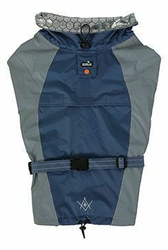 Obleček voděodolný pro psy BIVOUAK modrá 70cm Zolux