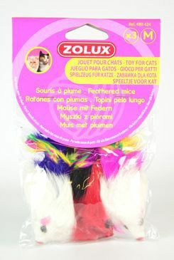 Hračka kočka sada 3ks Zolux