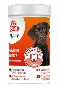Vitality Calcium 8in1 for All Dogs 155tbl