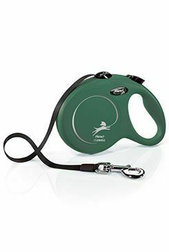 Vodítko FLEXI Classic New L pásek 5m/50kg olivová