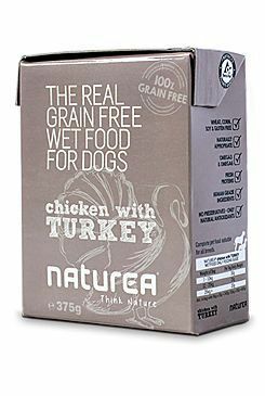 Naturea GF dog vlhké - Chicken, Turkey 375g
