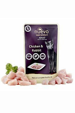 Nuevo kočka kapsa Adult Kuře a Králík 85g