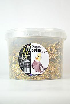 FINE PET Super Mix Malý Papoušek vědro 1,7kg