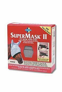 FARNAM Supermask II bez uší vel. HORSE šedo-zelená