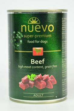 Nuevo pes Adult Hovězí konz. 400g