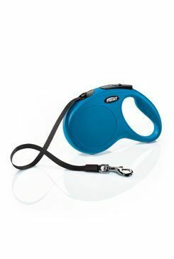 Vodítko FLEXI Classic NEW M pásek 5m/25kg modrá