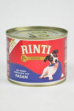 Rinti Dog Gold konzerva bažant 185g