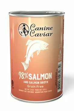 Canine Caviar konzerva divoký losos 375g