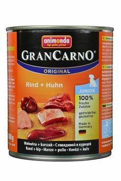 Animonda pes GRANCARNO konz. JUNIOR kuře/hovězí 800g
