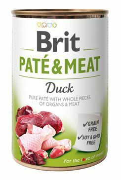 Brit Dog konz Paté & Meat Duck 400g