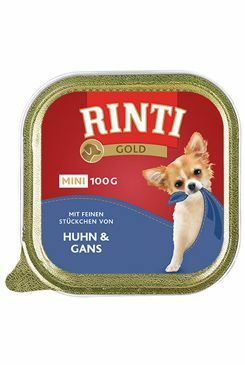 Rinti Dog vanička Gold Mini kuře+husa 100g