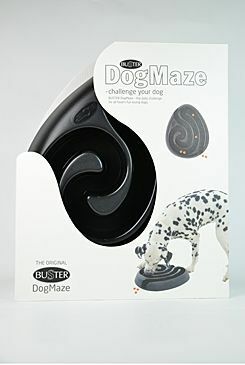 Miska bludiště Dog Maze černá 1ks BUSTER
