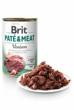 Brit Dog konz Paté & Meat Venison 800g