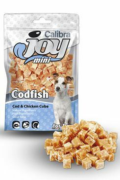 Calibra Joy Dog Mini Cod & Chicken Cube 70g NEW