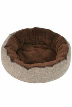 Pelech kulatý pro hlodavce EMILY 33cm sv.hnědá