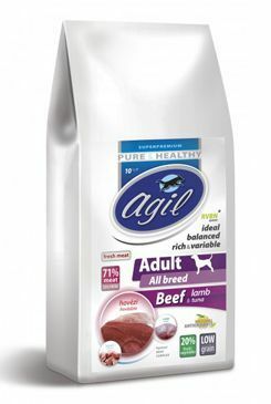 Agil Adult All Breed Low Grain Beef&Lamb&Tuna 10kg